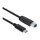 Club3D Kabel USB 3.1 Typ C > USB Typ B 1.0m St/St