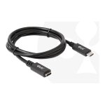 Club3D Kabel USB 3.2 Typ C 1m Verlängerung 5Gbps St/Bu