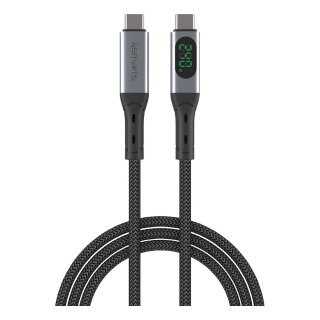 4smarts USB4 Kabel DigitCord Enterprise 240W 1.5m. schwarz