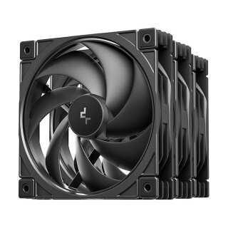 K COOLER DeepCool FD12 V2 120mm PC Gehäuselüfter PWM black