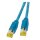 DRAKA Patchkabel Cat.6A (Class EA) S/FTP, UC900 TM31, LSOH, blau, 2 m