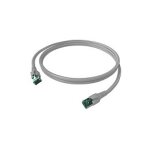 EASYLAN FlexBoot Patchkabel Kat.6A S/FTP grau 1m