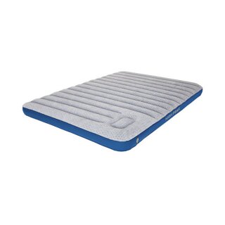 High Peak Air bed Cross Beam Double 40045 (hellgrau/blau)