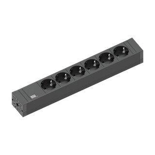 BACHMANN Handwerkerleiste 12x Schutzkontakt 2m