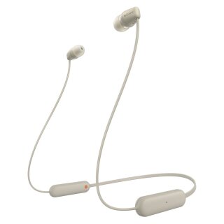 Sony WI-C100C In-Ear Headphones beige