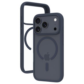 dbramante1928 Grenen - Hintere Abdeckung fr Mobiltelefon - MagSafe-Kompatibilitt - Kunststoff - Blau, durchsichtig