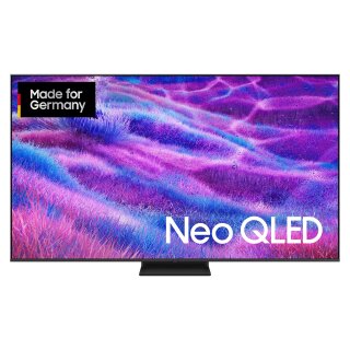 214cm/85" (3840x2160) Samsung GQ85QN80FAUXZG 16:9 Neo QLED 100Hz 4x HDMI 2x USB WLAN Twin-Tuner Dolby Atmos Carbon Titan Grey