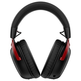 HyperX Headset A59Z0AA / Cloud III S Wireless Rot auf Schwarz