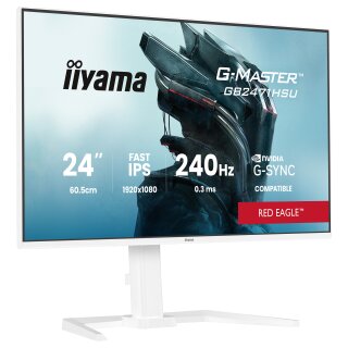iiyama G-MASTER Red Eagle™ GB2471HSU-W1 Gaming-Monitor 60,5 cm (24") weiß
