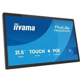 iiyama55.0cm (21,5") TW2223AS-B3P 16:9 M-Touch USBC Android