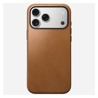 Nomad Modern Leather Case iPhone 17 Pro Max English Tan