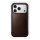 Nomad Rugged Leather Case iPhone 17 Pro Rustic Brown Horween