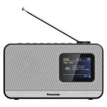 Panasonic RF-D15EG Tragbares DAB-Radio 3 Watt silver