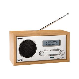 Lenco DABMAN 30 DAB+ / FM Radio, Holzoptik