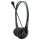 Equip Stereo-Headset Wired mit Mikro 2x3,5mm 1.80m schwarz