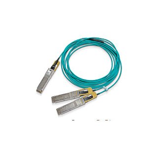 NVIDIA - 200GBase-AOC Direktanschlusskabel - QSFP56 zu QSFP56 - 20 m - Glasfaser - Active Optical Cable (AOC)