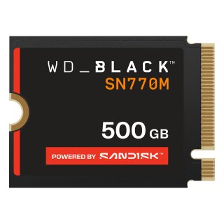 M.2 500GB WD Black SN770M 2230 NVMe POWERED BY SANDISK