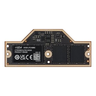 64GB Crucial LPCAMM2 LPDDR5X Memory