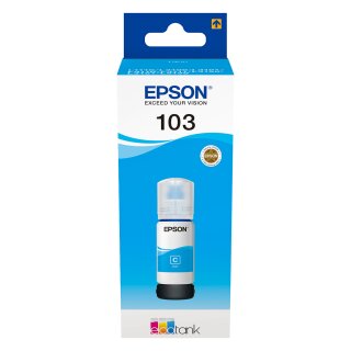 EPSON Tinte cyan 65ml ET L3110/315x/5190