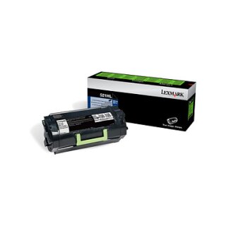 LEXMARK 522HL Toner schwarz hohe Kapazitt 25.000 Seiten 1er-Pack return program, for labels