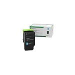 LEXMARK 78C1UC0 Rckgabe-Tonerkassette Cyan mit ultrahoher...
