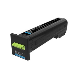 LEXMARK 72K2XC0 CS82x Toner cyan return