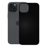 PEDEA Soft TPU Case fr iPhone 15 Plus, schwarz
