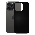 PEDEA Soft TPU Case fr iPhone 15 Pro, schwarz