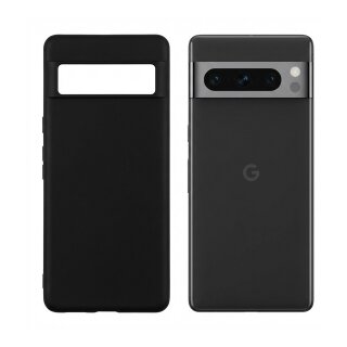 PEDEA Soft TPU Case fr Google Pixel 8 Pro, schwarz