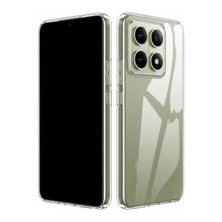 PEDEA Soft TPU Case fr Xiaomi Redmi 14T Pro, transparent