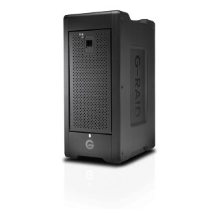 160TB G-RAID Shuttle 8 SANDISK Professional 3,5Zoll 8,89cm Thunderbolt 3 1900MB/s USB-C Transportable 8-bay External Hard Drive