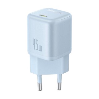 Baseus PicoGo GaN Ladegert 45W EU Blau