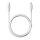 Baseus Silky Series Ladekabel Type-C auf iP 20W 2m Moon Weiß