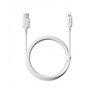 Baseus Silky Series Ladekabel USB auf iP 2.4A 1m Weiß