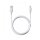 Baseus Silky Series Ladekabel USB auf iP 2.4A 1m Weiß