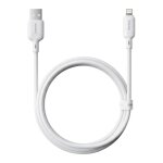 Baseus Silky Series Ladekabel USB auf iP 2.4A 2m Weiß