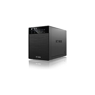 RAID System. 4x SATA 3.5" zu 1x USB 3.0 + 1x eSATA. RAID 0.1.3.5.10 ICY BOX