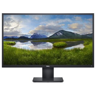 68,6cm/27 (1920x1080) Dell E2720H 16:9 8ms VGA DisplayPort VESA FULL HD Black