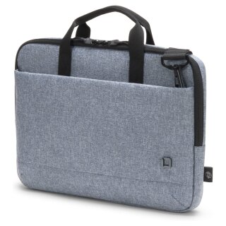 Dicota Laptop Tasche Eco MOTION Slim bis 33,8cm 13.3" Denim Blau