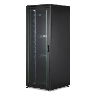 DIGITUS Netzwerkschrank Unique 42HE 2053x800x800mm schwarz (Speditionsversand)