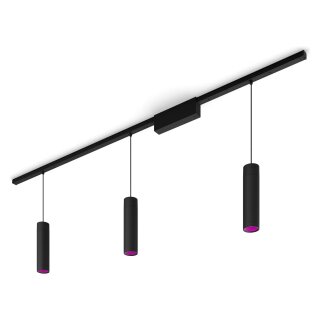 Philips Hue Perifo Basis-Set 3er Pendelleuchte Schwarz