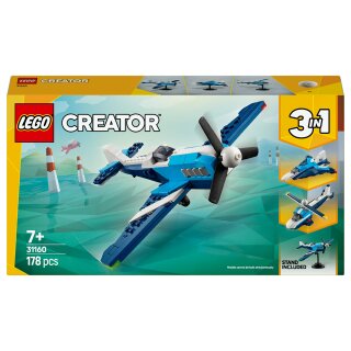 LEGO 31160 Creator 3-in-1 Flieger: Rennflugzeug