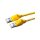 DRAKA Patchkabel Kat.6 Class E S/FTP UC900 TM21 LSOH gelb 0,5m