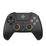 Deltaco PS5 Controller wireless RGB Hall-Effect schwarz