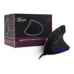 Inter-Tech AC KM-206WR Maus Vertikal , ergonomisch ,...