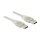 DeLock Kabel USB 2.0 Typ-A Stecker > USB 2.0 Typ-A Stecker 1,5 m transparent