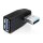 Adapter USB 5 Gbps Typ-A Stecker-Buchse gewinkelt 270° horizontal