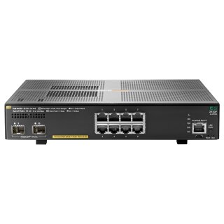 8+2P HP Enterprise Aruba 2930F 8G PoE+ (125W) 2SFP+ Switch