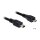 Kabel USB 2.0 micro-B Stecker > USB mini Stecker 1 m