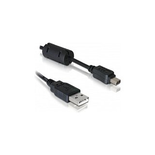 Delock Kabel Kamera USB-A Stecker zu Olympus 12-Pin Stecker 1 m